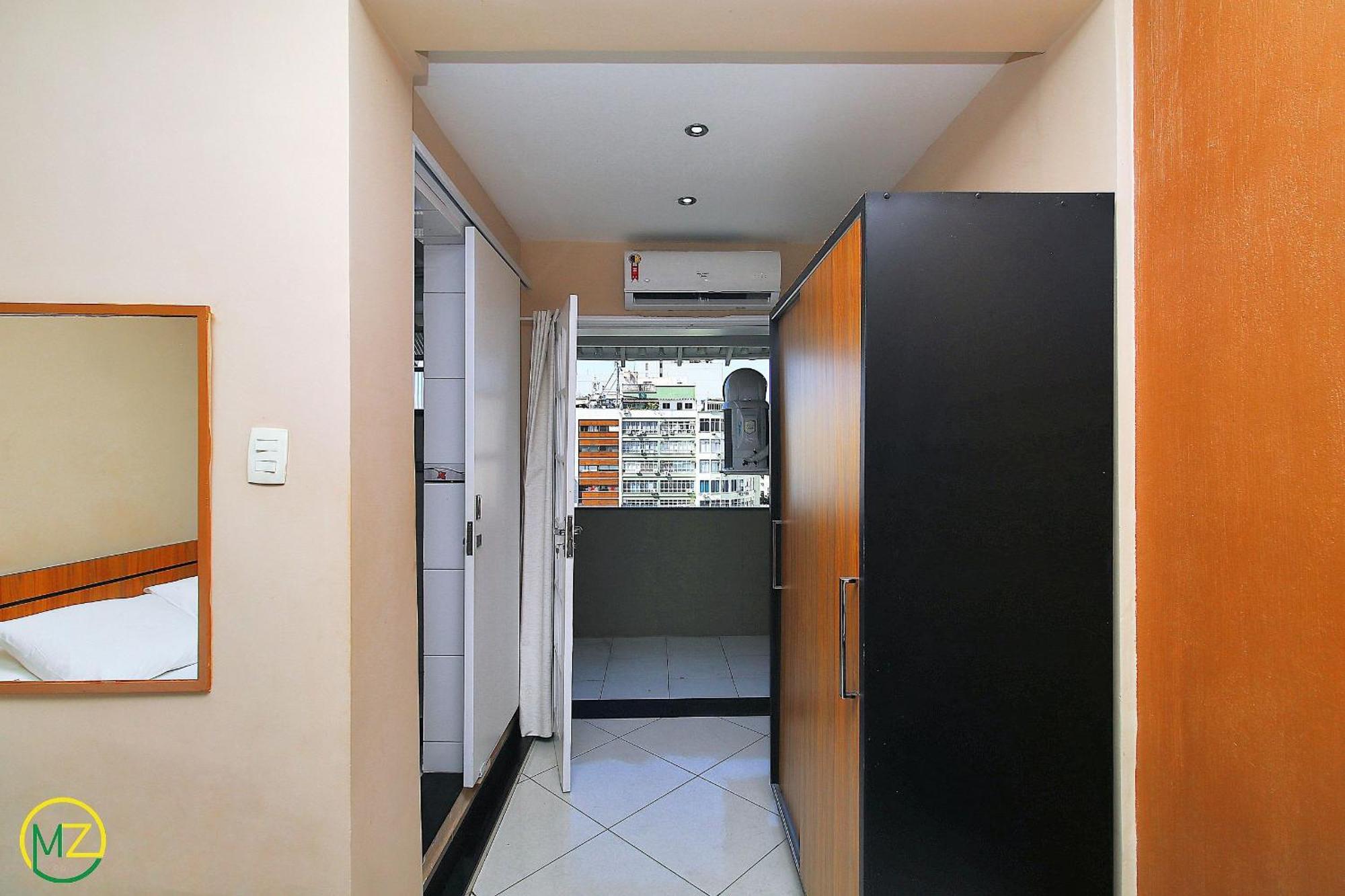 Studio Com Pequena Varanda Em Copacabana Rio de Janeiro Exterior photo